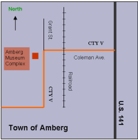Map of Amberg Museum