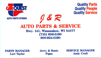 J&R Auto Parts & Service