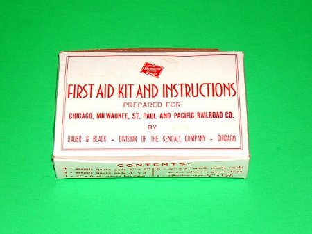 C.M.St.P.&P Railroad First Aid Kit