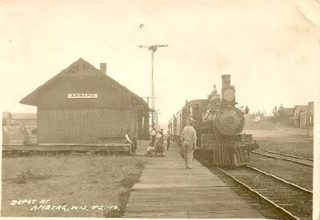 Amberg Depot Postcard