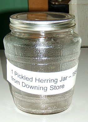 Picled Herring Jar