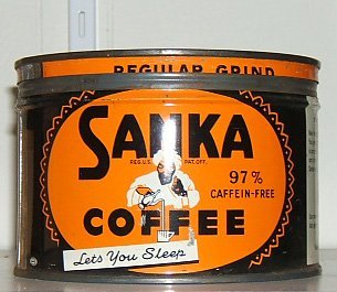 Sanka Coffee CAn