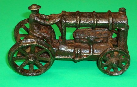 Hubley Cast Iron Toy Tractor